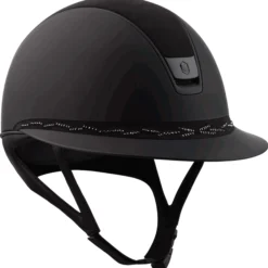 Reithelm Miss Shield 2.0 Shadowmatt, Top Alct, FB Flower Swarovski, Blason+Trim Matt Black