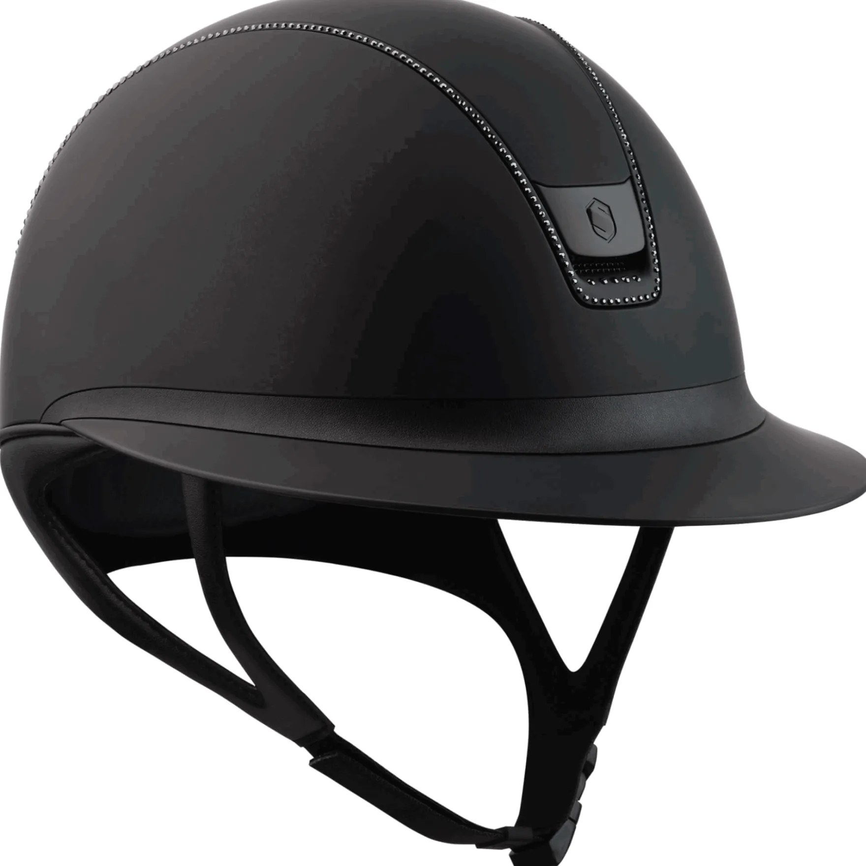Reithelm Miss Shield 2.0 Shadowmatt,Top Paint, Trim+Blason Matt Black, 300 Sw Jet Hematite