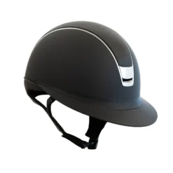 Reithelm Miss Shield 2.0 Shadowmatt, Top + Frontal Band Shimmer, Trim+Blason Chrome