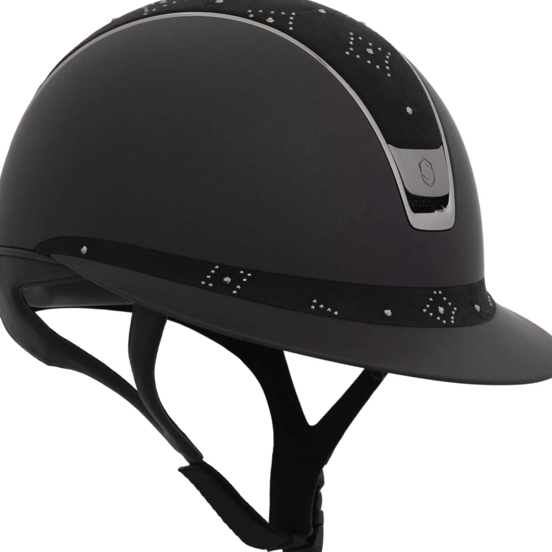 Reithelm Miss Shield 2.0 Shadowmatt, Top+FB Celestial Crystal, Trim+Blason Black Chrome