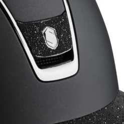 Reithelm Miss Shield 2.0 SM, Frontal Band + Blason Crystal Farbic Black, Trim Black Chrome
