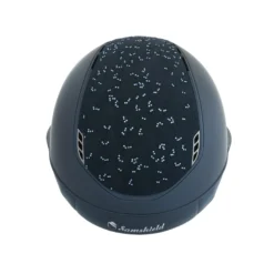 Reithelm Miss Shield 2.0 SM,Top+FB Crystal Leaf,Trim Matt,Blason Blk Chrome,5 SwLight Blue