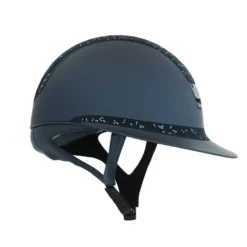 Reithelm Miss Shield 2.0 SM,Top+FB Crystal Leaf,Trim Matt,Blason Blk Chrome,5 SwLight Blue