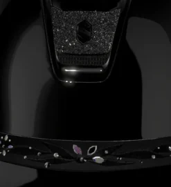 Reithelm MS 2.0 SG,FB Flwr Sw Jewelry Majestic Blk, Trim Blk Chrme, Blason Crystal Fab Blk