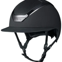 Reithelm Star Lady Chrome Crystals Rivet Black