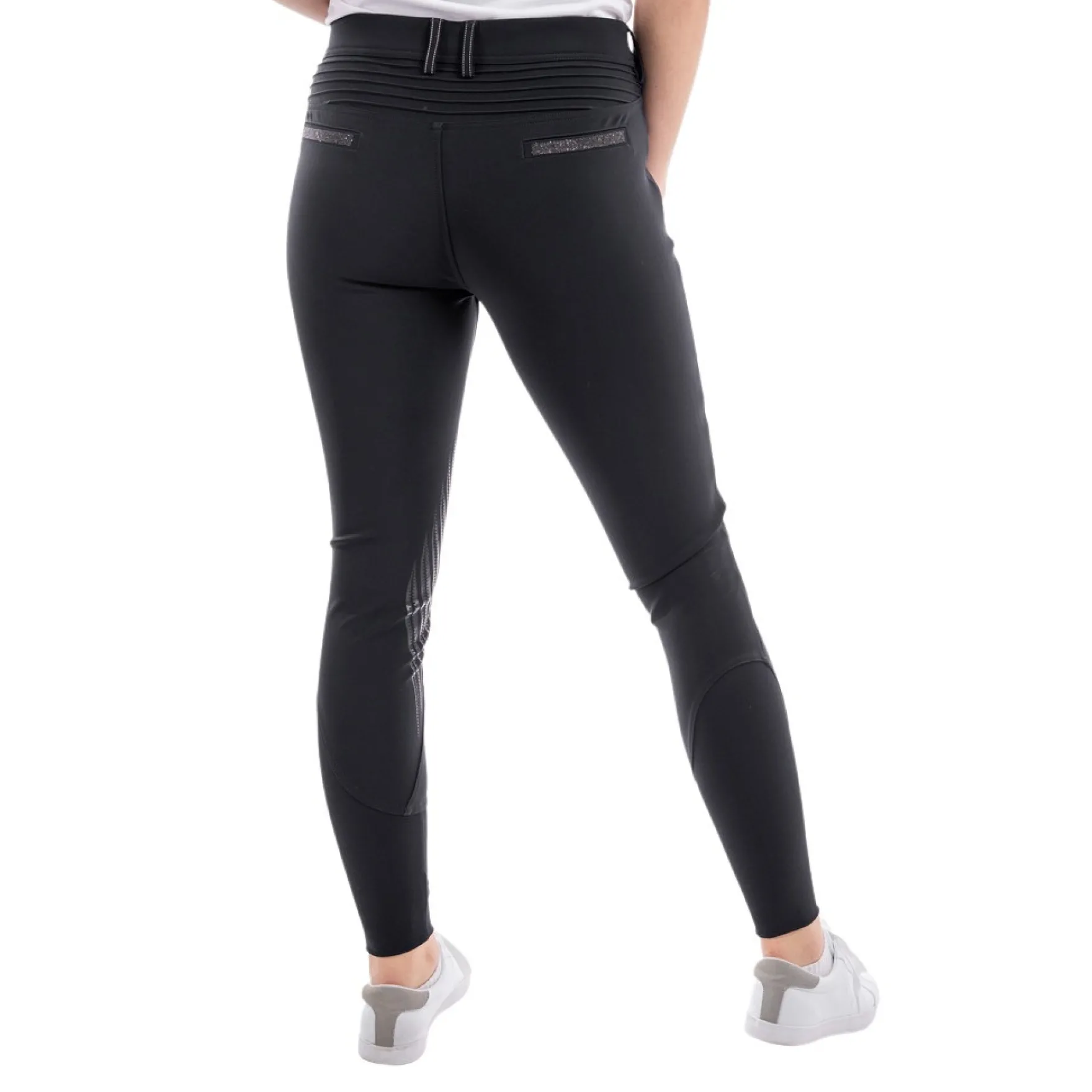Reithose Damen Adele, Kniebesatz, Knee-Grip