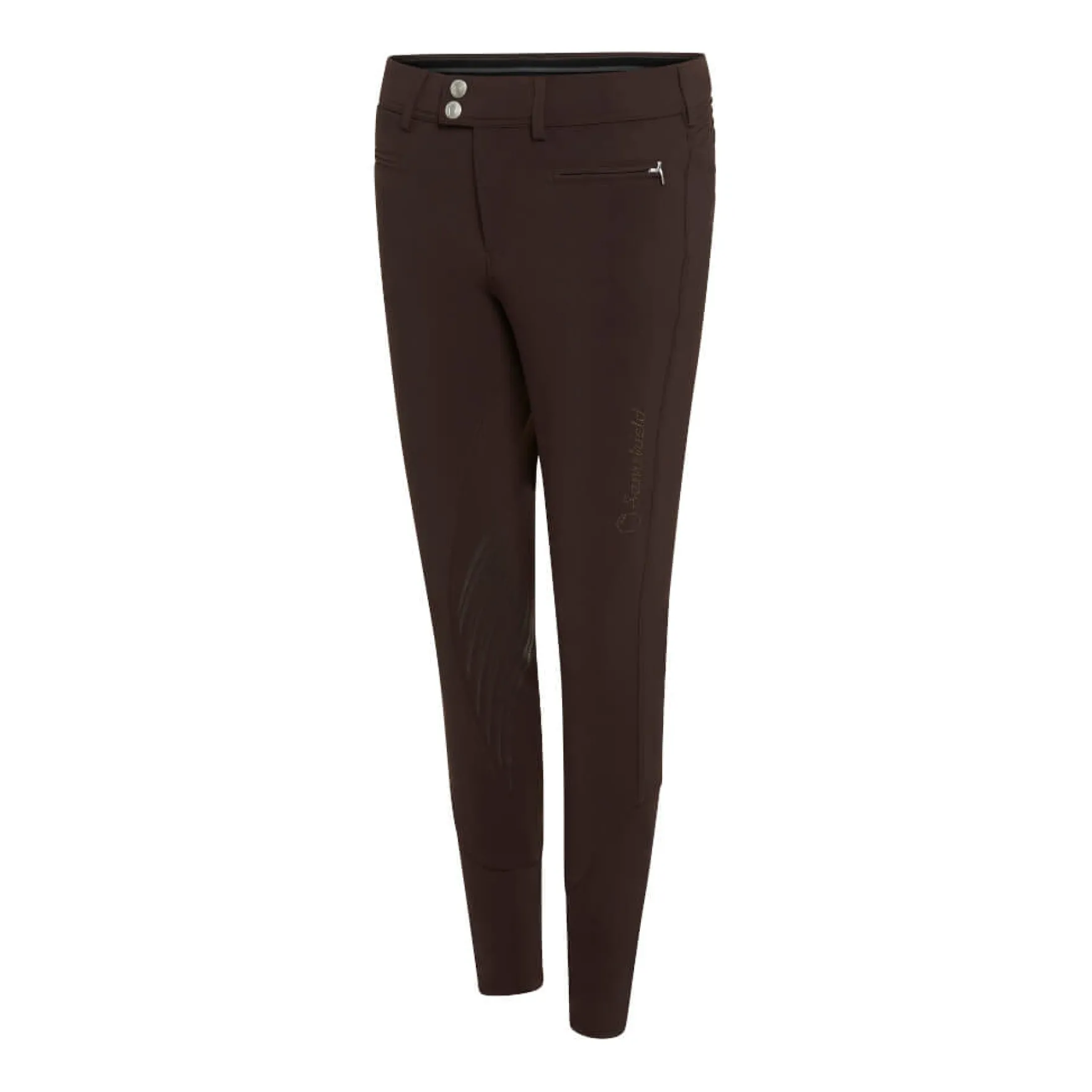 Reithose Damen Adele Metal Dots HW22, Kniebesatz, Knee-Grip, UV-Schutz
