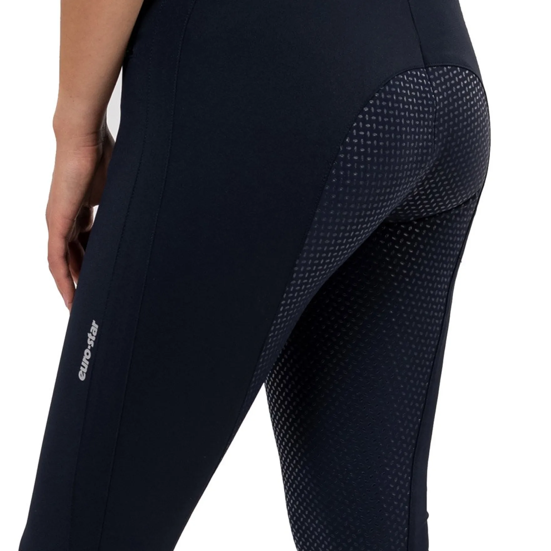 Reithose Damen Airflow, Vollbesatz, Full-Grip