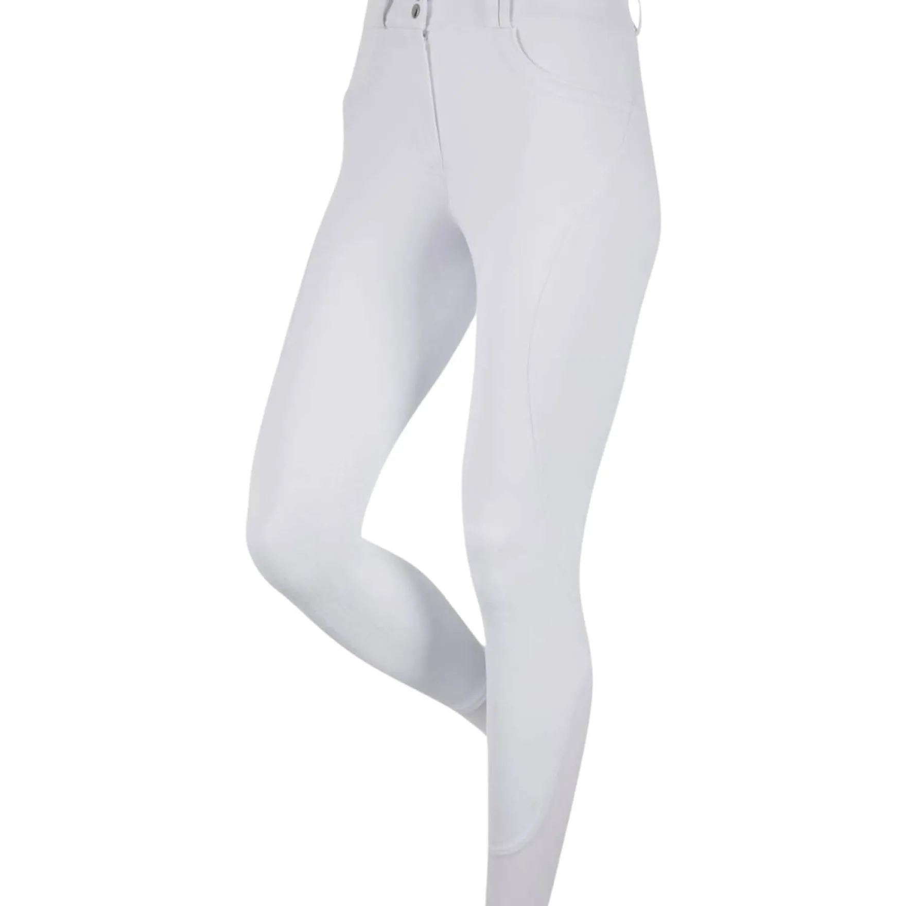 Reithose Damen Amara II Breeches, Kniebesatz, Knee-Grip