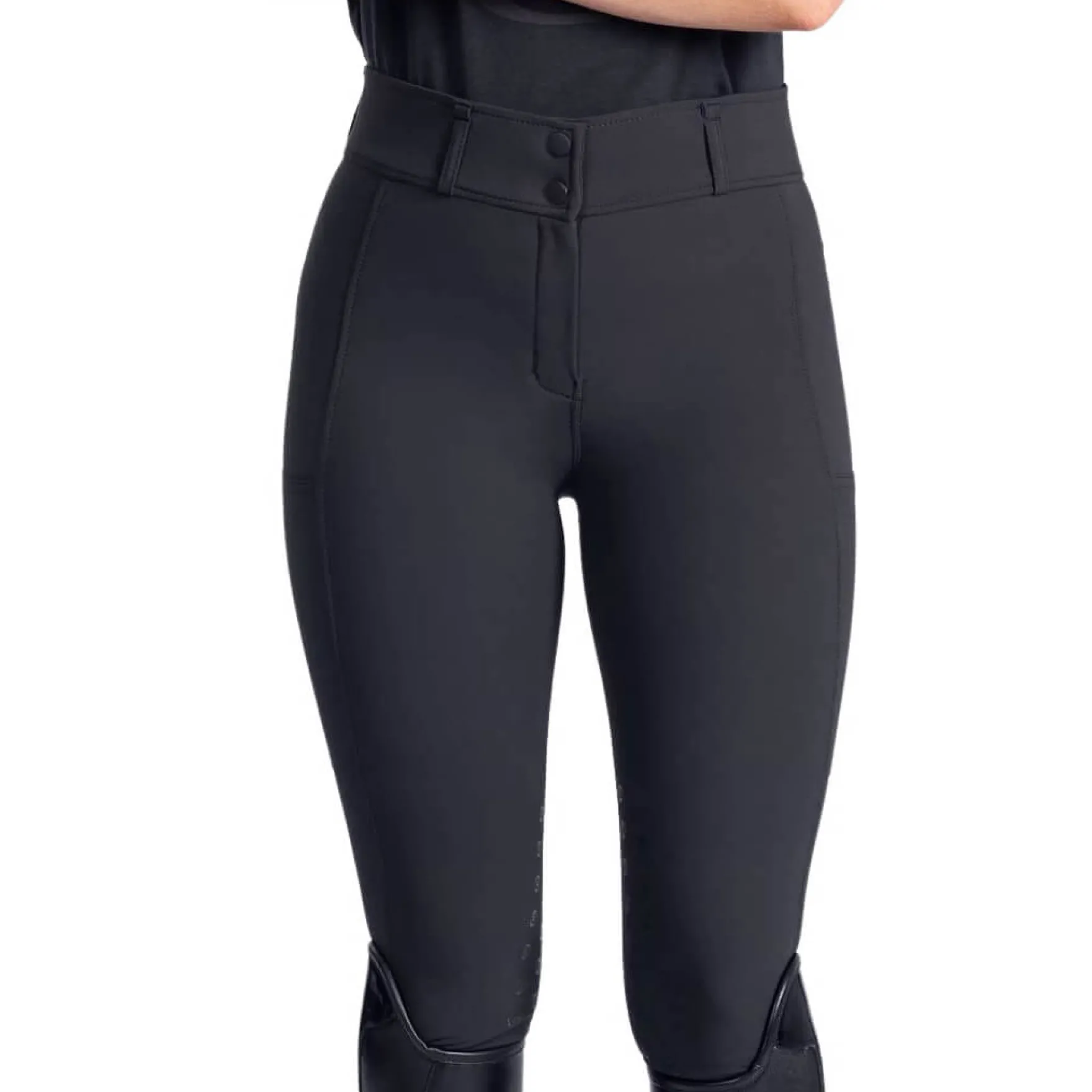 Reithose Damen Brianna, Kniebesatz, Knee-Grip