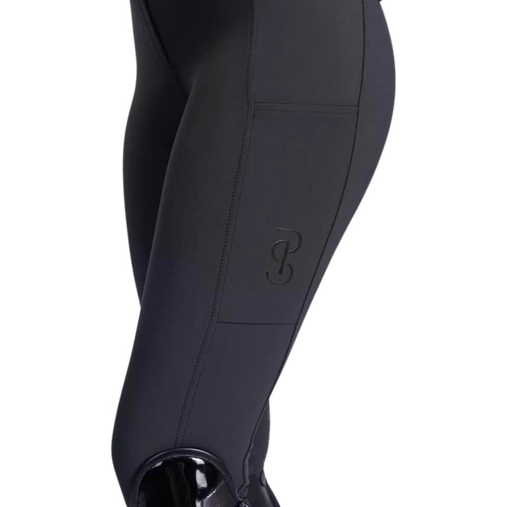 Reithose Damen Brianna, Kniebesatz, Knee-Grip