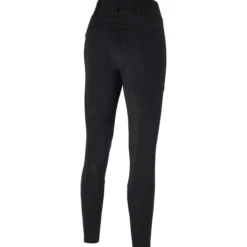 Reithose Damen Candela FlexTec Leather, Vollbesatz, Kunstleder-Besatz