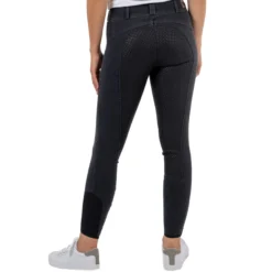 Reithose Damen Candela Jeans DuraGrip, Vollbesatz, Full-Grip