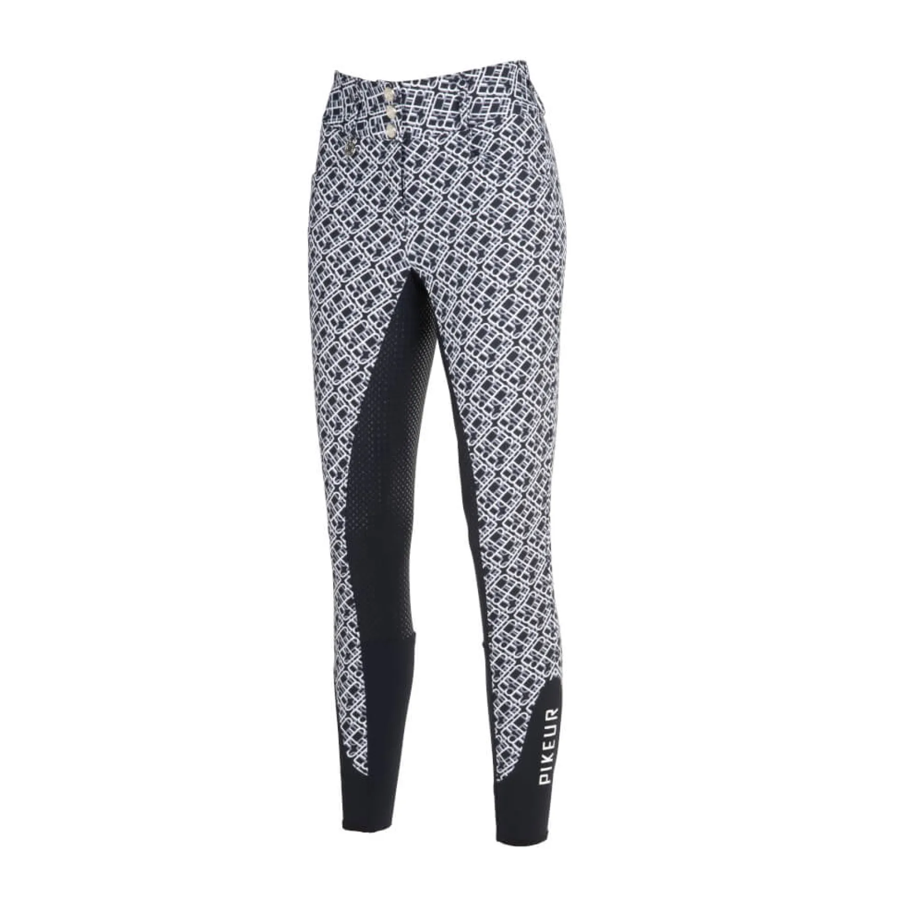 Reithose Damen Candela Print Grip FS23, Vollbesatz, Full-Grip