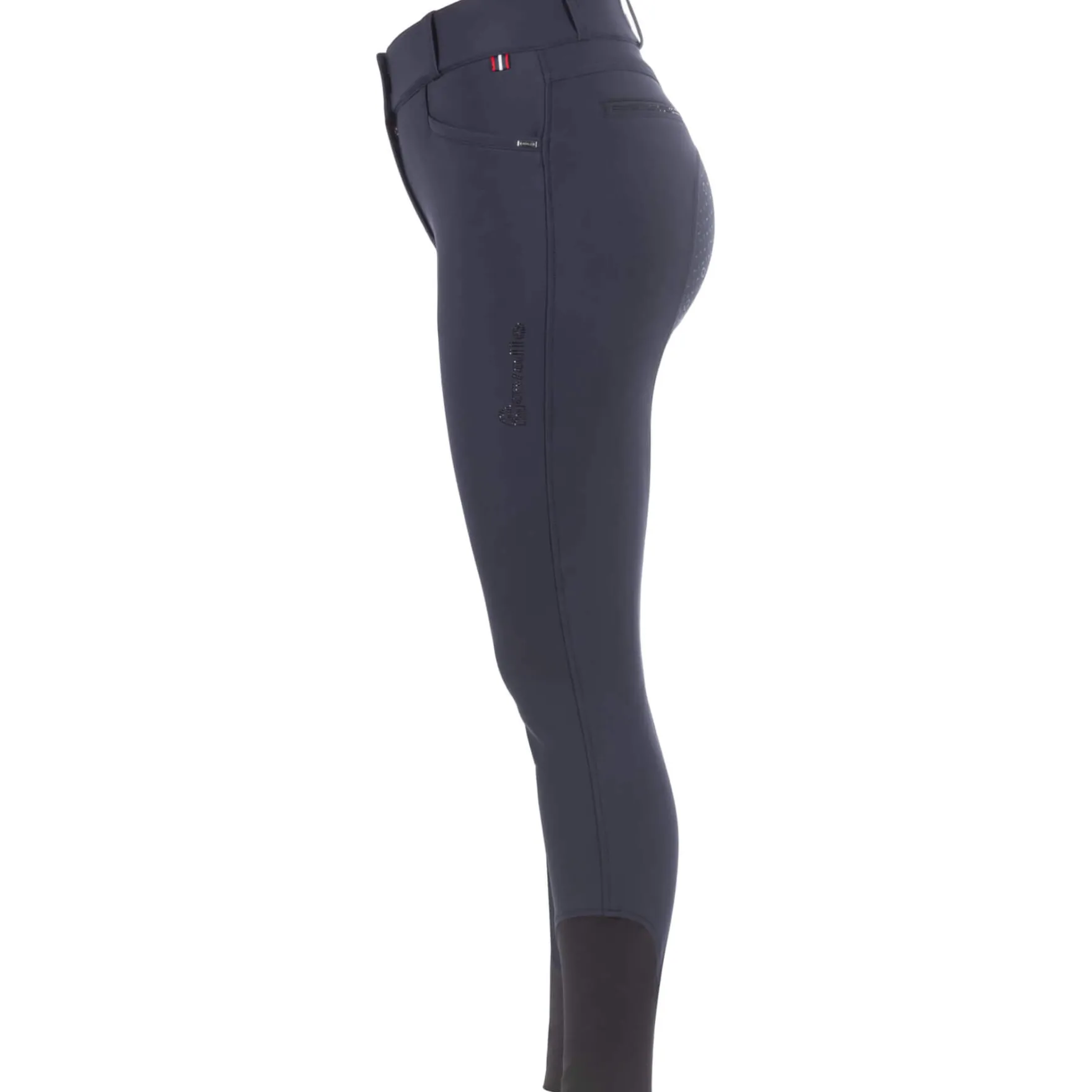 Reithose Damen CAVALCHARLET Grip HW25, Vollbesatz, Full-Grip