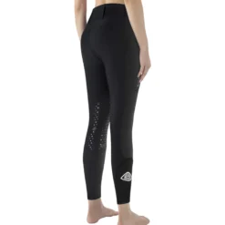 Reithose Damen Cockekh HW25, Kniebesatz, Knee-Grip, High Waist, Winterreithose