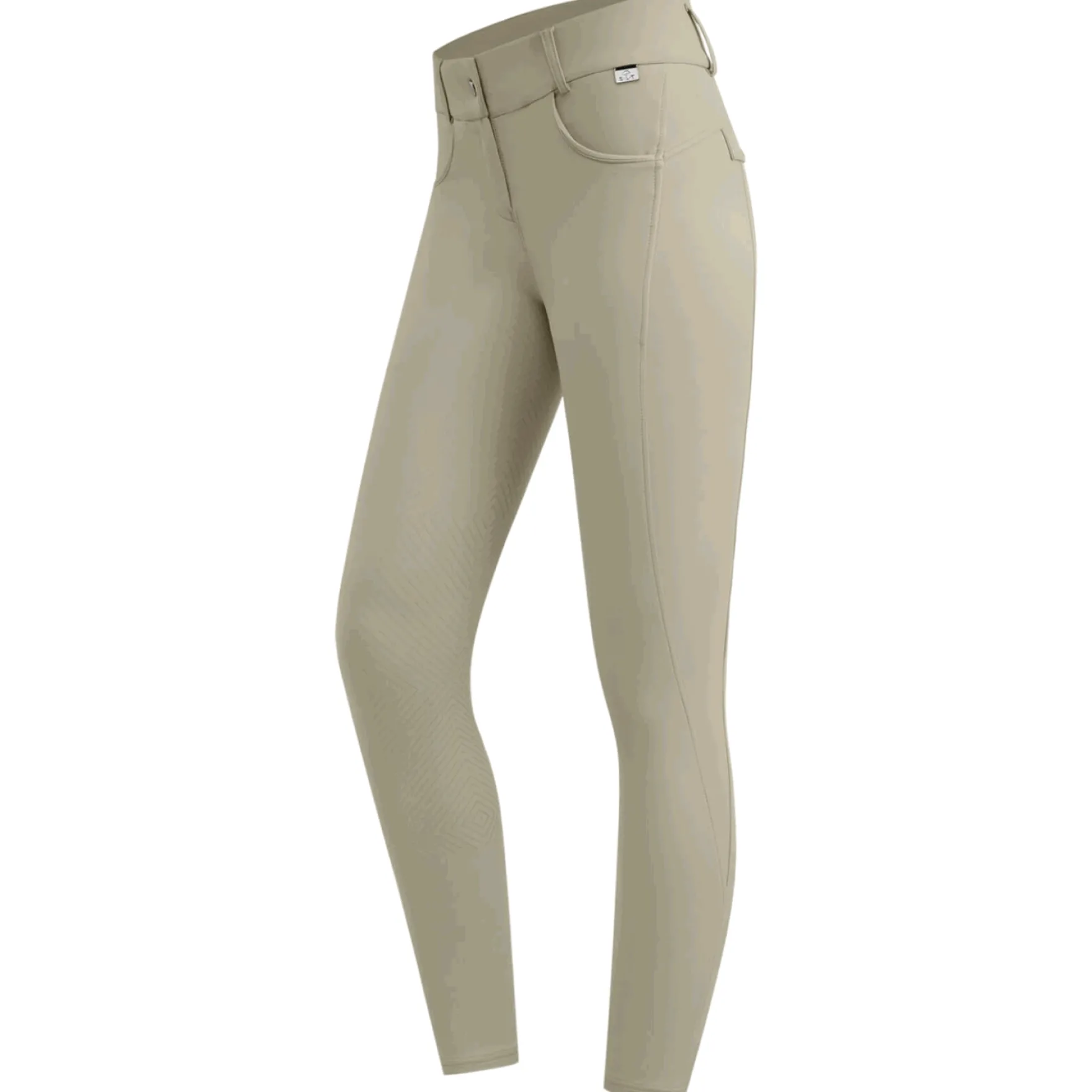 Reithose Damen Comfort Ride Glam HW25, Vollbesatz, Full-Grip, High Waist