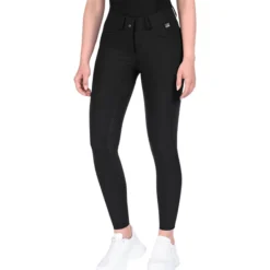 Reithose Damen Comfort Ride Silikon, Vollbesatz, Full-Grip