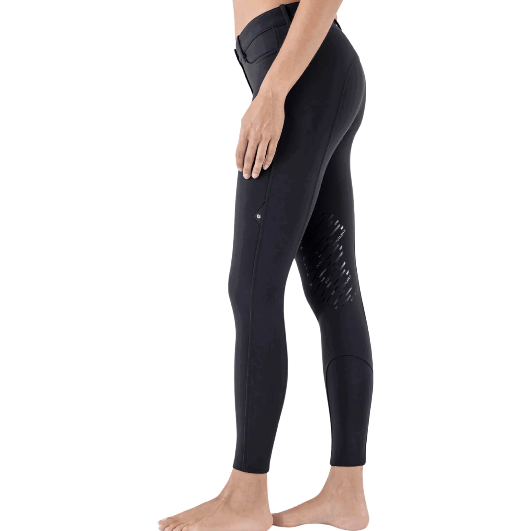 Reithose Damen Cornek, Kniebesatz, Knee-Grip