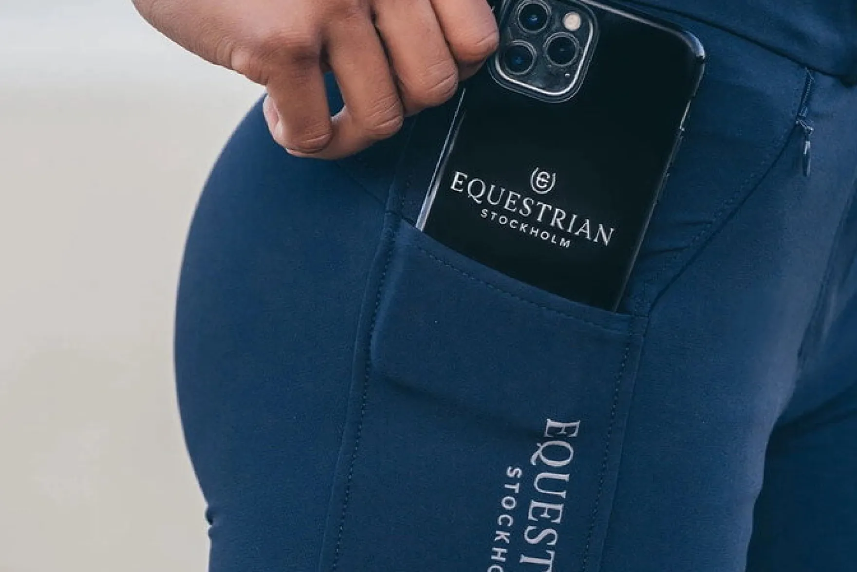 Reithose Damen Elite, Vollbesatz, Full-Grip