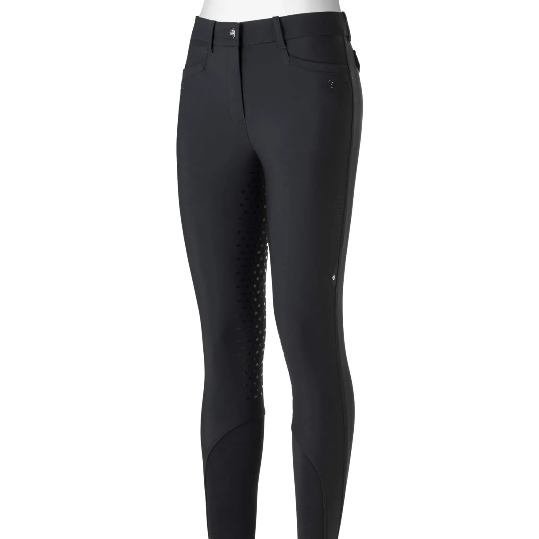 Reithose Damen Eqgurf FS26, Vollbesatz, Full-Grip