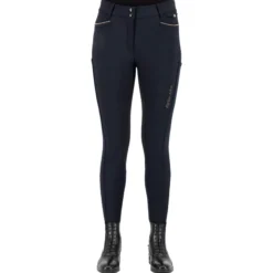 Reithose Damen ESArielle, Vollbesatz, Grip Connect, Winterreithose