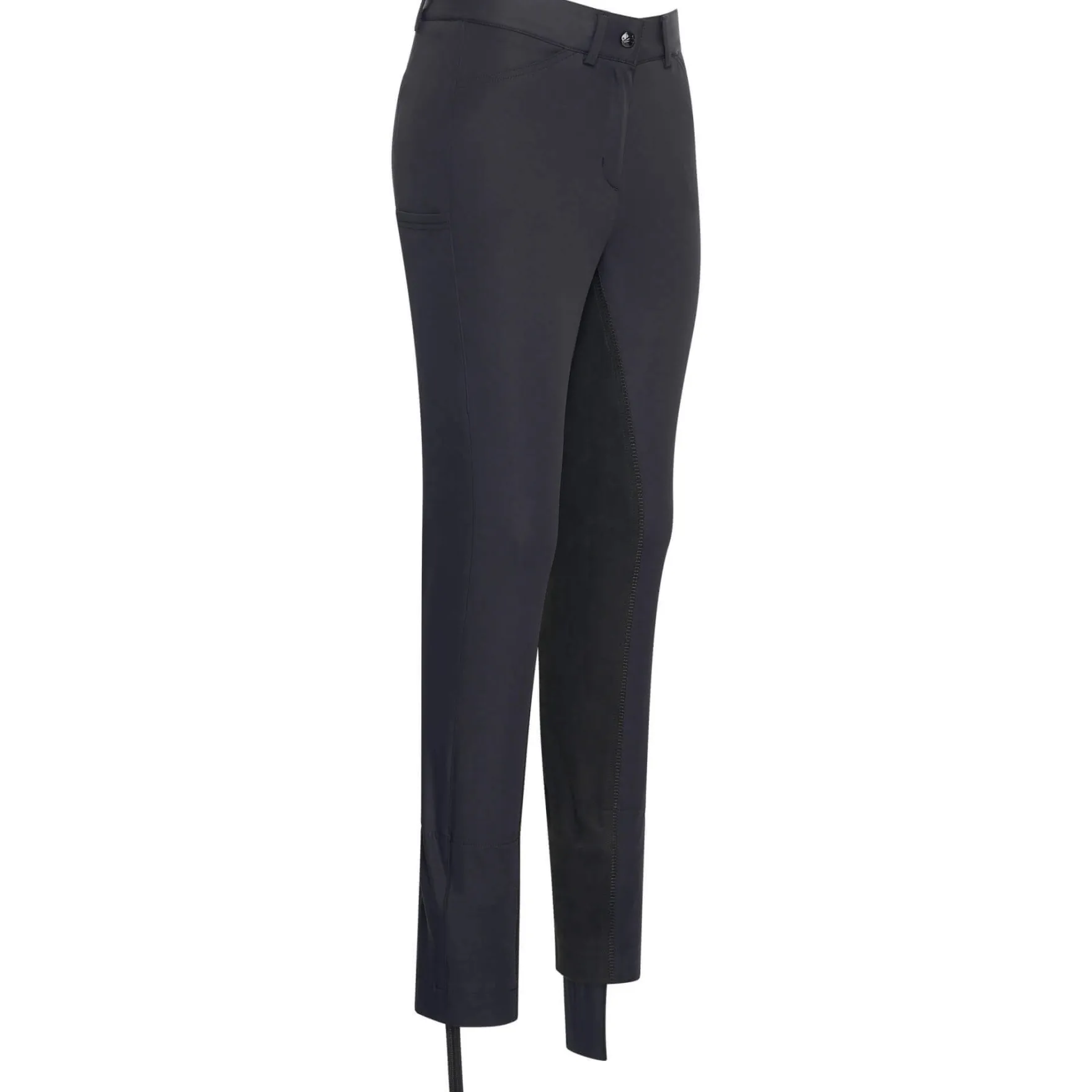 Reithose Damen ESArista Sparkle Jodhpur HW24, Vollbesatz, Kunstleder