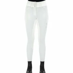 Reithose Damen ESAurelia Competition, High Waist, Vollbesatz