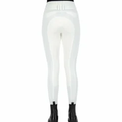 Reithose Damen ESAurelia Competition, High Waist, Vollbesatz