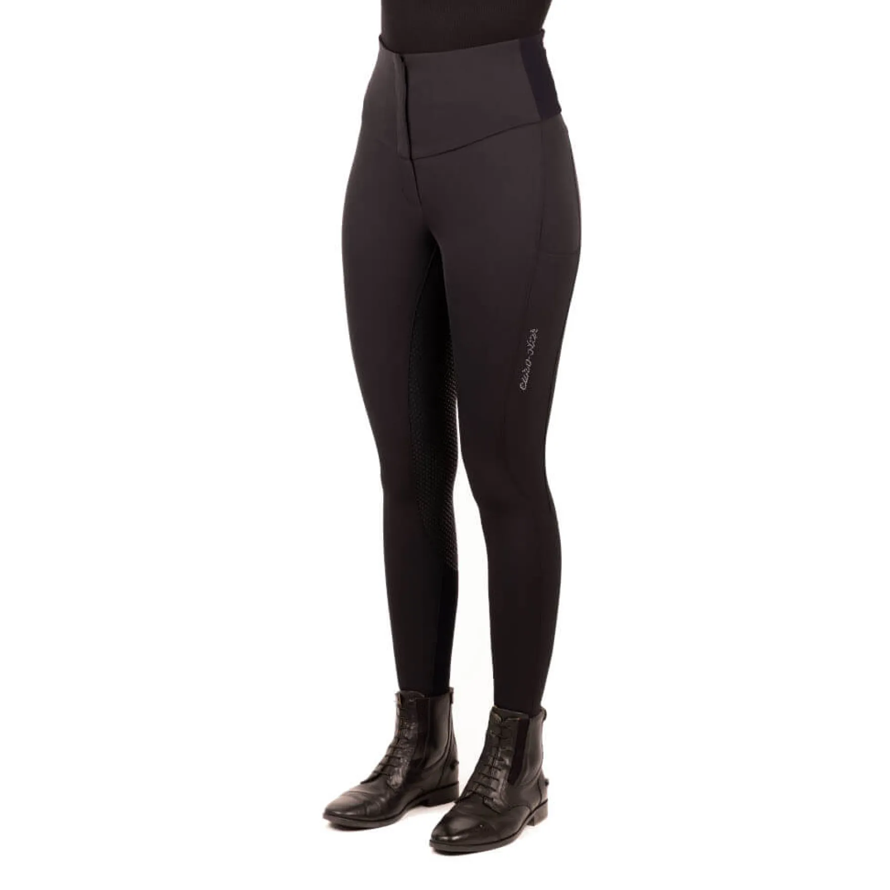 Reithose Damen ESEquitation Queen FS22, High Waist, Vollbesatz, Full-Grip