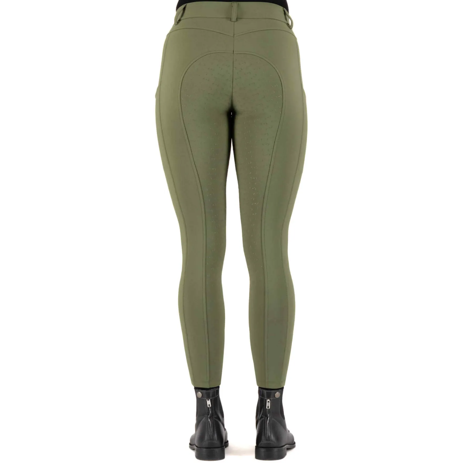 Reithose Damen ESImpress HW24, Vollbesatz, Full-Grip