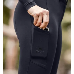 Reithose Damen Essential, Jodhpur, Vollbesatz, Kunstleder