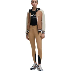 Reithose Damen Hailey High Waist FS24, Vollbesatz, Voll-Grip