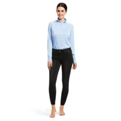 Reithose Damen Halo Denim FS FS22, Vollbesatz. Full-Grip