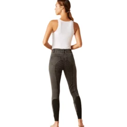 Reithose Damen Halo G Denim, Jeansreithose, Vollbesatz, Full-Grip