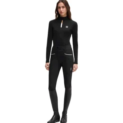 Reithose Damen Hannah HW25, Winterreithose, Kniebesatz, Knee-Grip