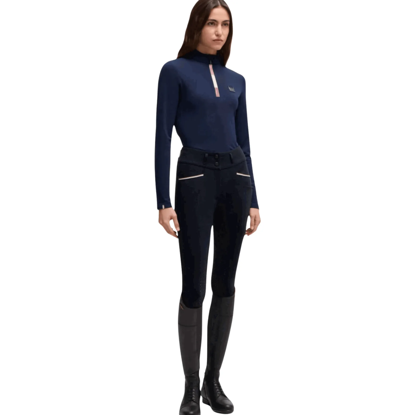 Reithose Damen Hannah, Kniebesatz, Knee-Grip