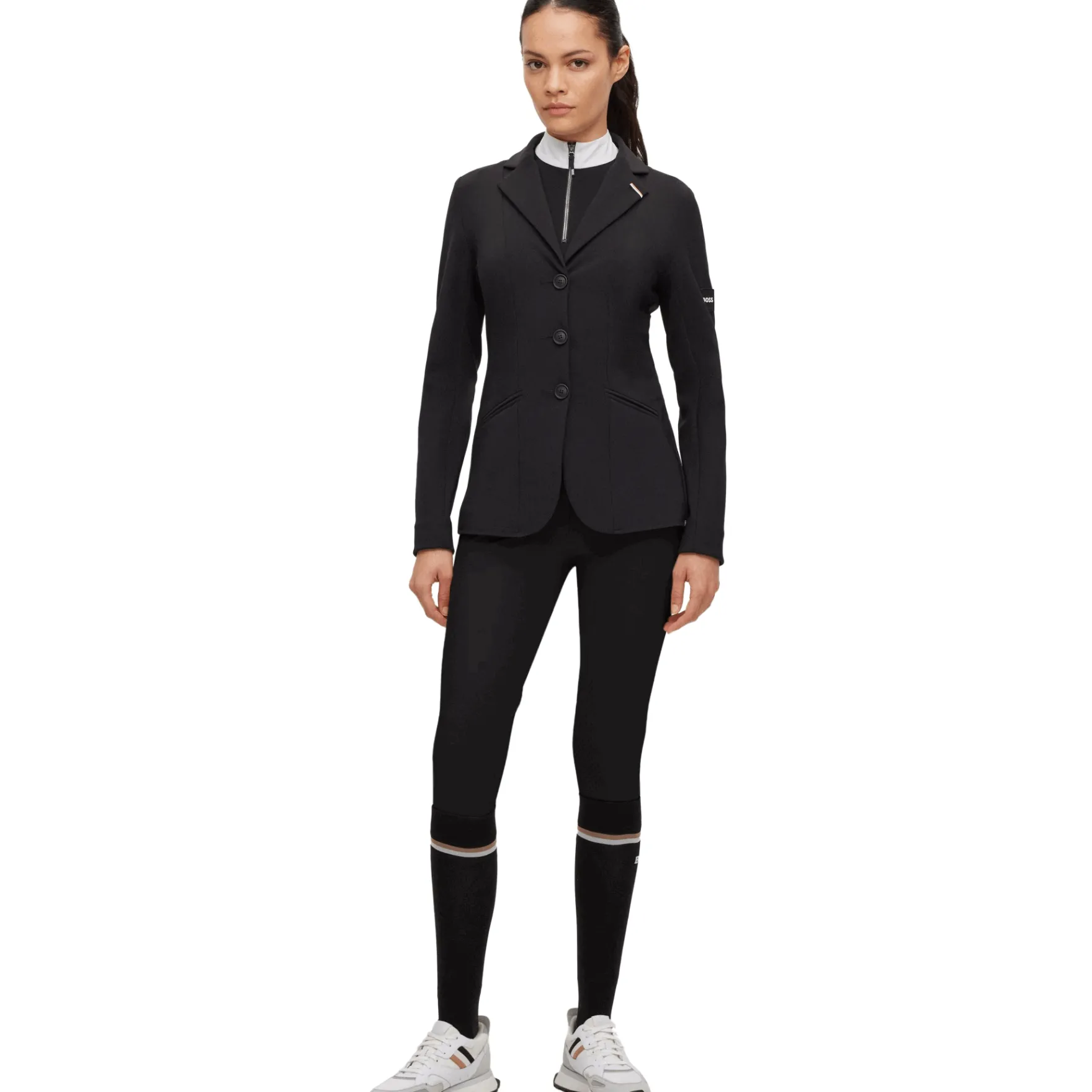 Reithose Damen Hazel, Kniebesatz, Knee-Grip
