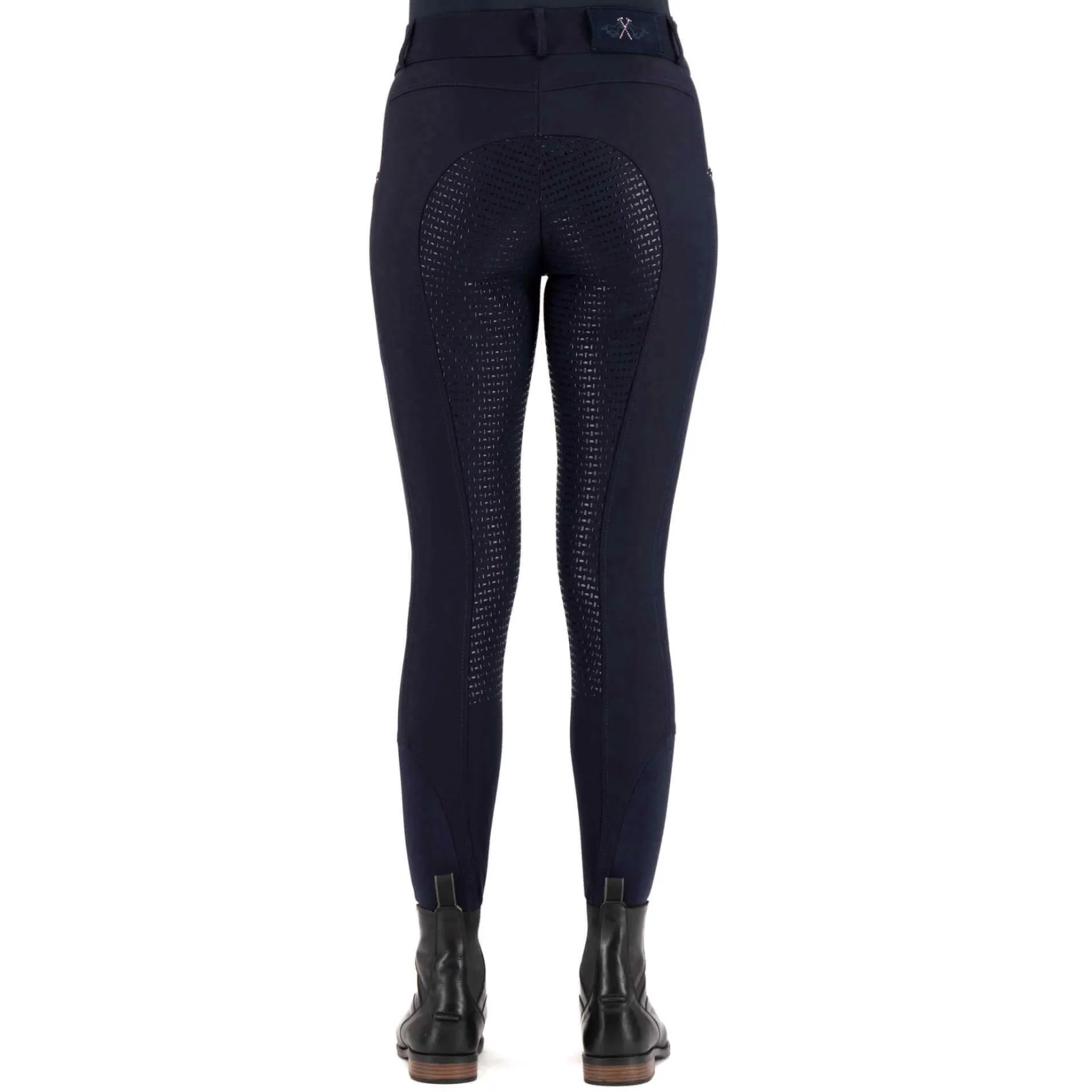 Reithose Damen HVPMiranda FS24, Vollbesatz, Full-Grip, Softshell