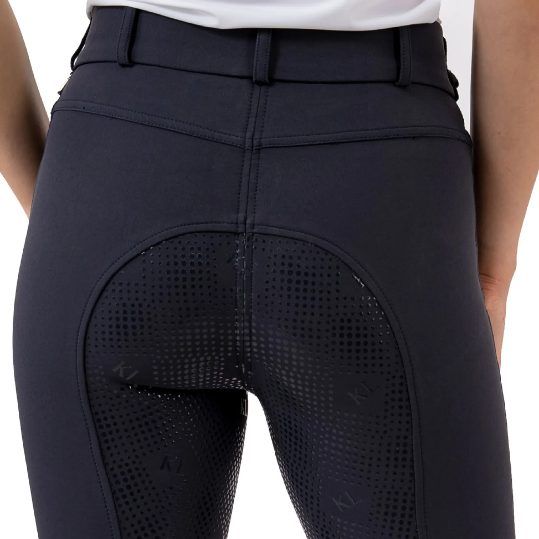 Reithose Damen Kadi, Vollbesatz, Full-Grip