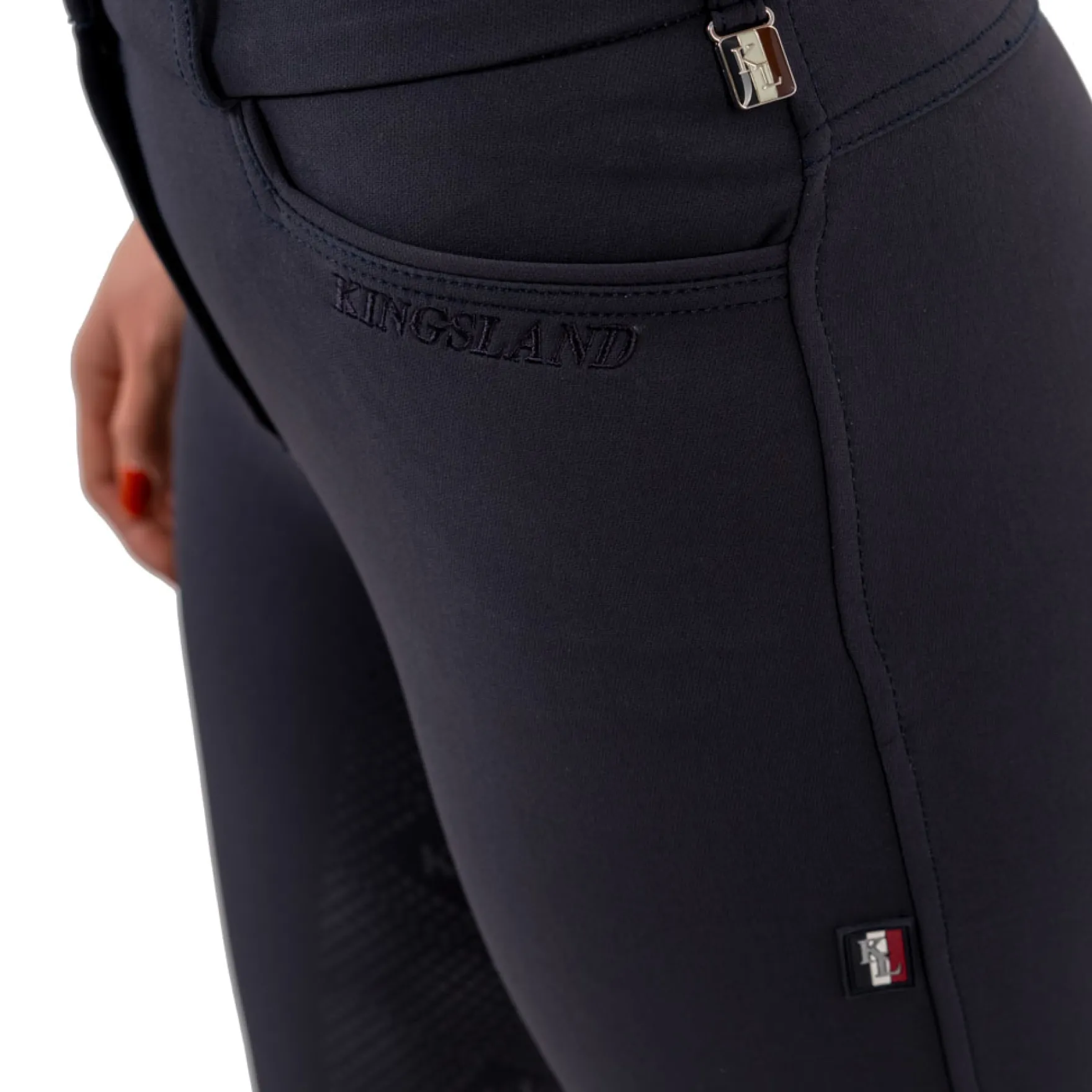Reithose Damen Kadi, Vollbesatz, Full-Grip