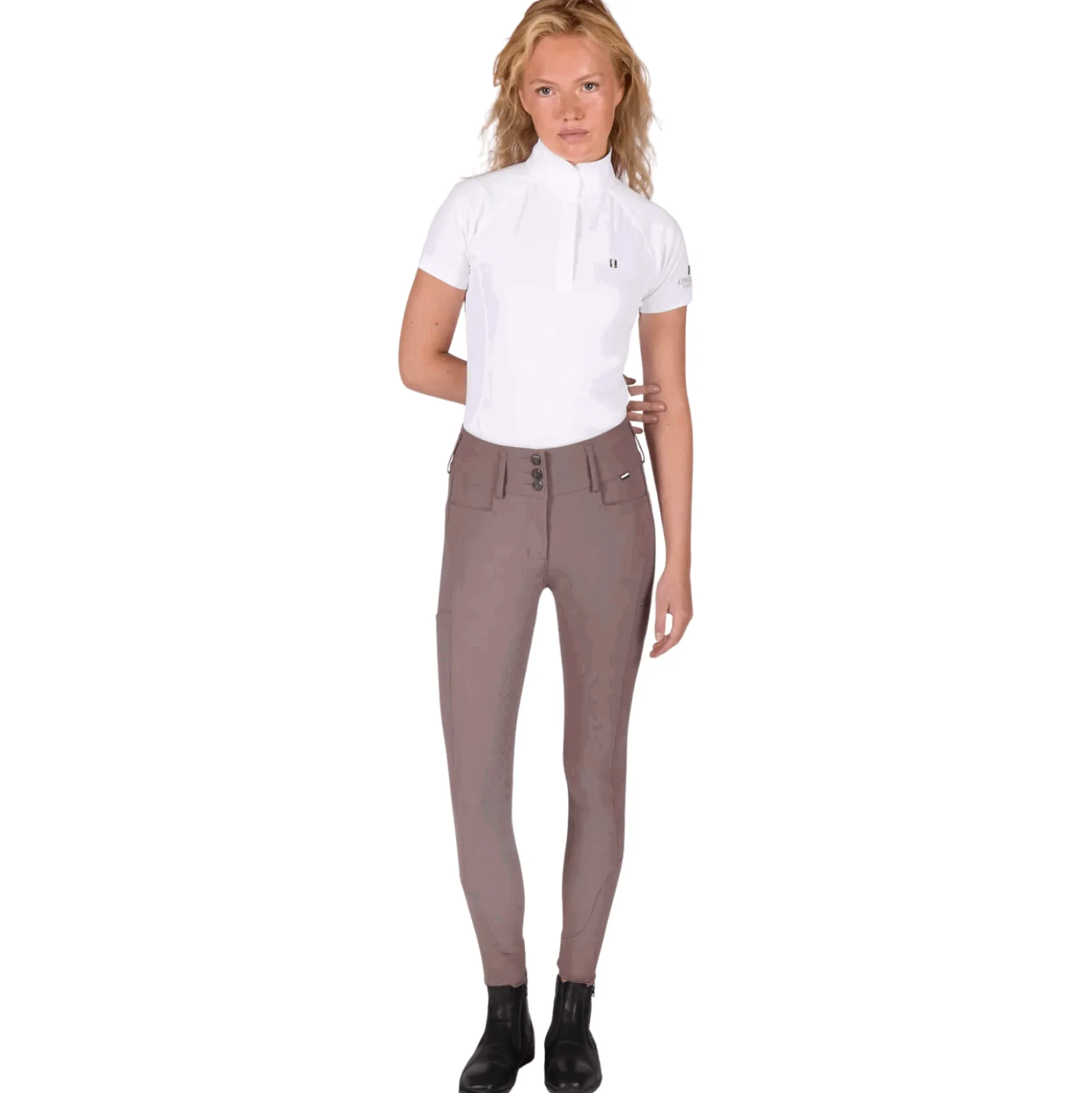 Reithose Damen KLKimi FS26, A-Shape, Vollbesatz, Full-Grip, Kompressionsreithose, UV-Schut