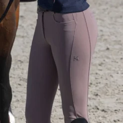 Reithose Damen KLKira FS26, H-Shape, Kniebesatz, Knee-Grip, Kompressionsreithose, UV-Schut
