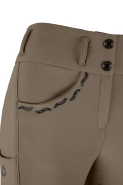 Reithose Damen Laure SD HW25, Vollbesatz, Full-Grip, High Waist