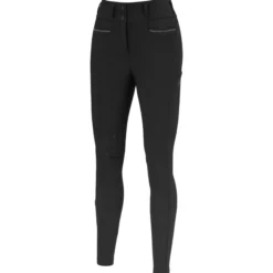 Reithose Damen Linnett Griptec So HW26, Vollbesatz, Full-Grip, High-Waist, Winterreithose