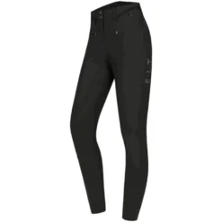 Reithose Damen Maja Glam Curved High Waist, Vollbesatzreithose
