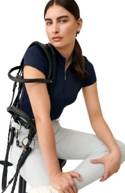 Reithose Damen Martina HG FS24, Kniebesatz, Knee-Grip