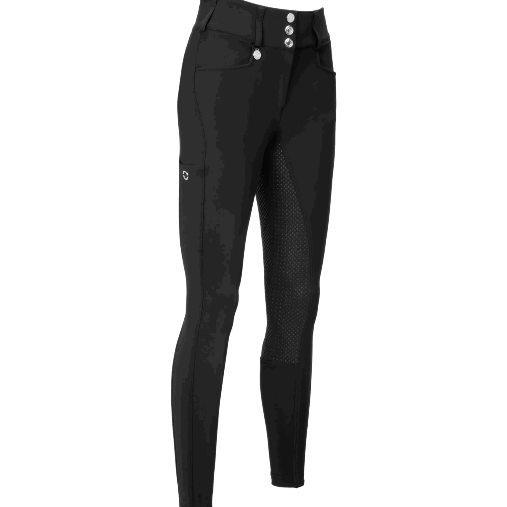 Reithose Damen New Candela DuraGrip, Vollbesatz, Full-Grip, High Waist