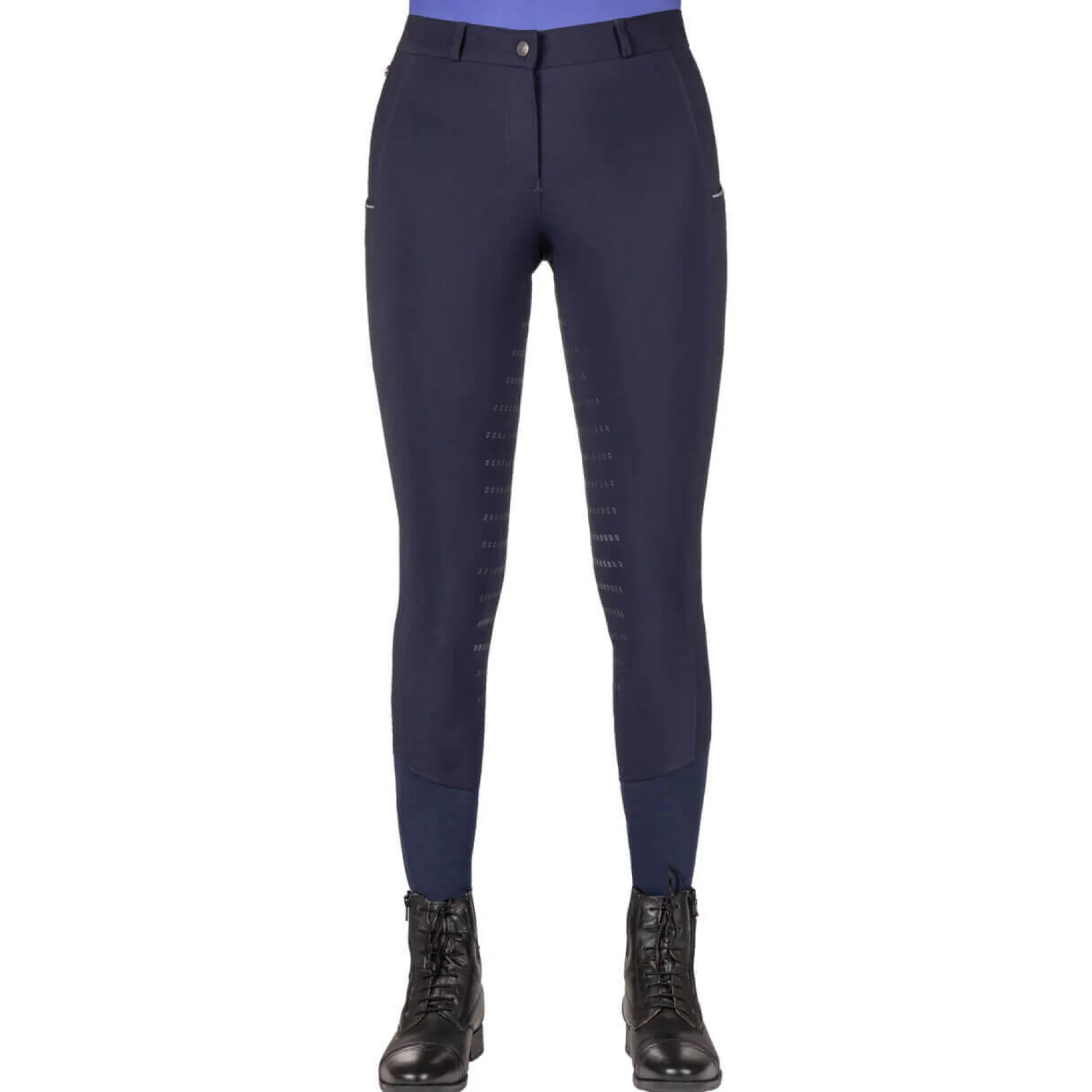 Reithose Damen Nyomi FS25, Sommerreithose, Kniebesatz, Knee-Grip, wasserabweisend