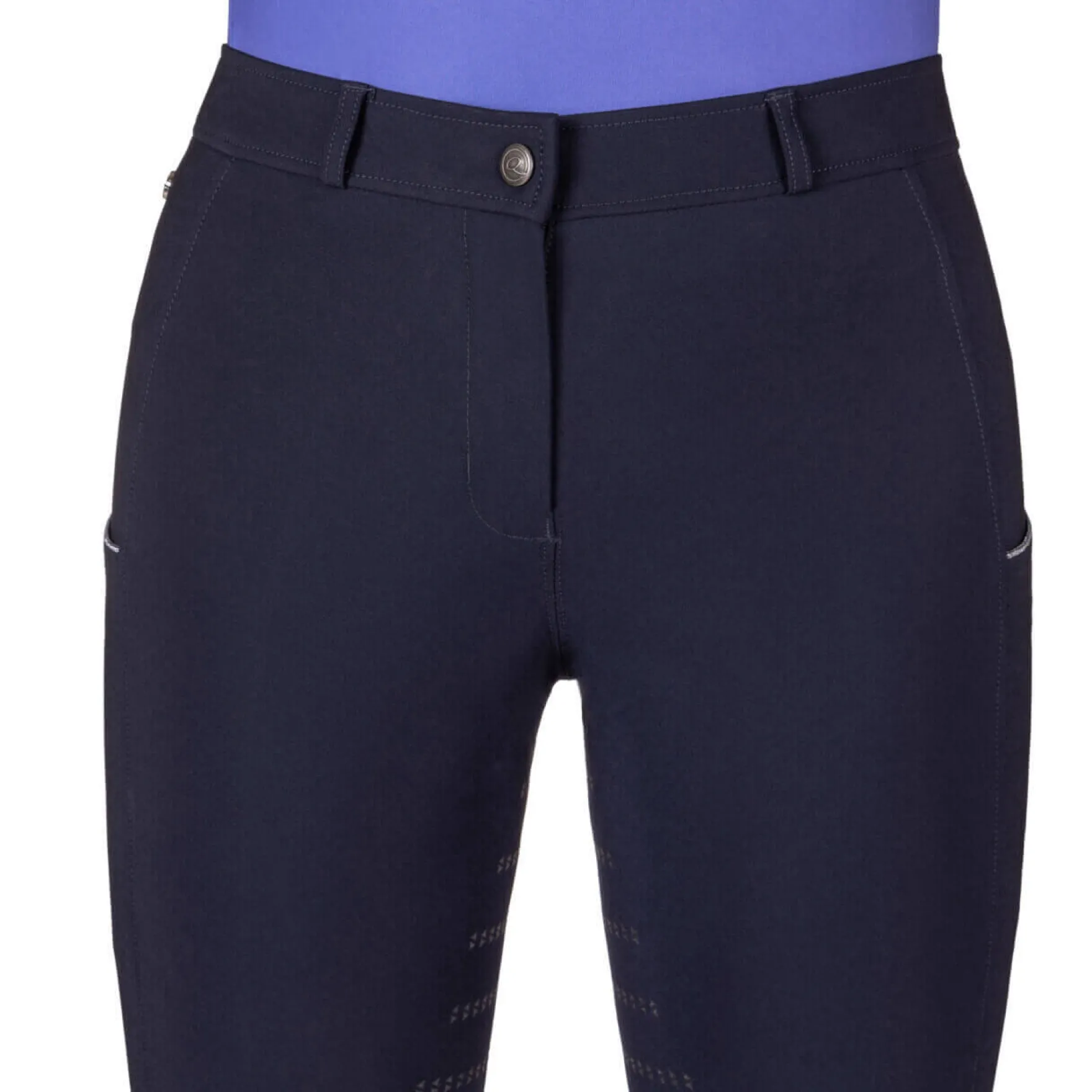 Reithose Damen Nyomi FS25, Sommerreithose, Kniebesatz, Knee-Grip, wasserabweisend